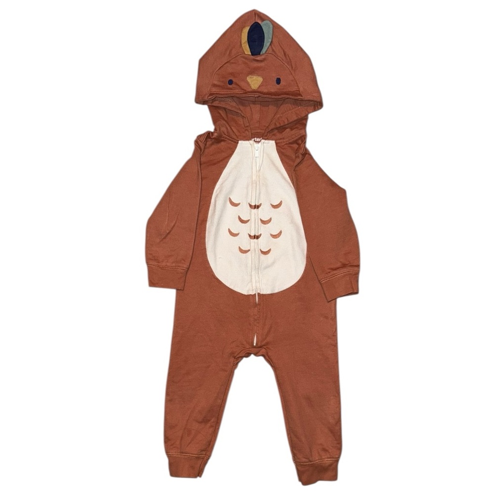 Brown Hooded Turkey Onesie